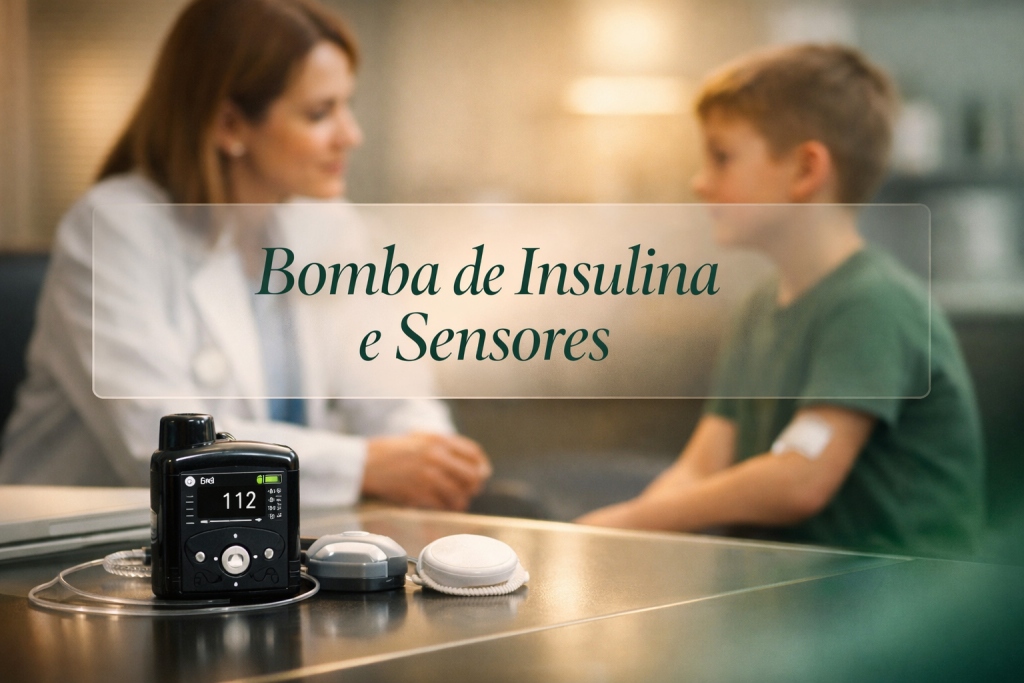 Bomba de Insulina e Sensores: Como garantir pelo SUS e planos